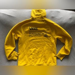 Vans yellow hoodie rare